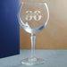 Engraved Hudson Gin Balloon Cocktail Glass with Name in 90 Design - The Gift Cabin UK