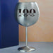 Engraved Metal Gin Balloon Cocktail Glass with Name in 100 Design - The Gift Cabin UK