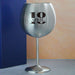 Engraved Metal Gin Balloon Cocktail Glass with Name in 18 Design - The Gift Cabin UK