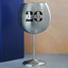 Engraved Metal Gin Balloon Cocktail Glass with Name in 20 Design - The Gift Cabin UK