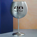 Engraved Metal Gin Balloon Cocktail Glass with Name in 60 Design - The Gift Cabin UK