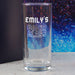 Personalised Engraved Vodka Hiball Glass with 'Name's Vodka Glass' Design - The Gift Cabin UK