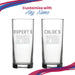 Personalised Engraved Vodka Hiball Glass with 'Name's Vodka Glass' Design - The Gift Cabin UK