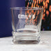 Personalised Engraved Vodka Elegan Tumbler with 'Name's Vodka Glass' Design - The Gift Cabin UK