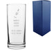 Personalised Engraved Vodka Hiball Tumbler with 'Name's Vodka Glass and Mixer' Design - The Gift Cabin UK