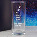 Personalised Engraved Vodka Hiball Tumbler with 'Name's Vodka Glass and Mixer' Design - The Gift Cabin UK