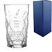 Personalised Engraved Vodka Keops Hiball with 'Name's Vodka Glass and Mixer' Design - The Gift Cabin UK