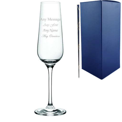 Engraved 6oz Invitation Champagne Flute - The Gift Cabin UK