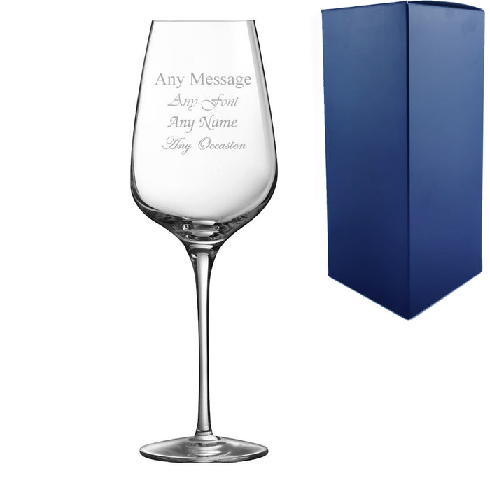 Engraved 12oz Sublym Wine Glass - The Gift Cabin UK