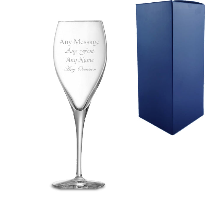 Engraved Oenologue Expert Champagne Flute - The Gift Cabin UK