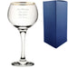 Engraved 19.7oz Gold Rim Ambassador Gin Balloon Glass - The Gift Cabin UK