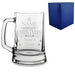 Engraved Tankard Beer Mug with Merry Christmas Design - The Gift Cabin UK