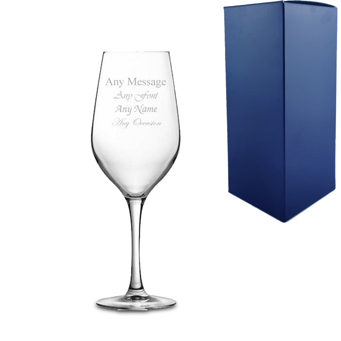 Engraved Mineral Wine Glass 9oz - The Gift Cabin UK