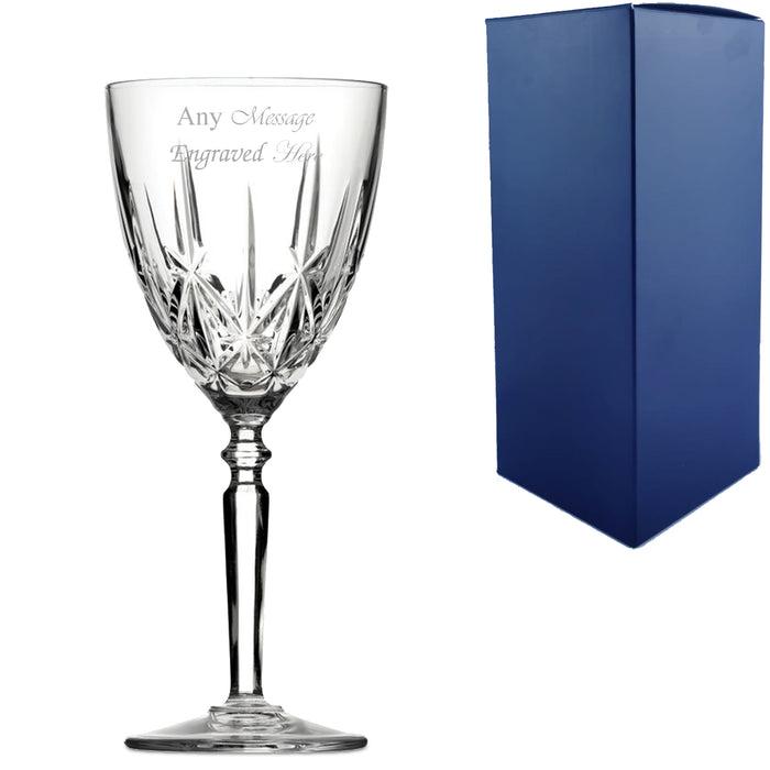 Engraved Orchestra Wine Glass 8.5oz - The Gift Cabin UK