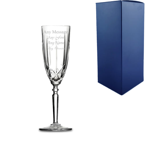 Engraved Orchestra Champagne Flute 7oz - The Gift Cabin UK