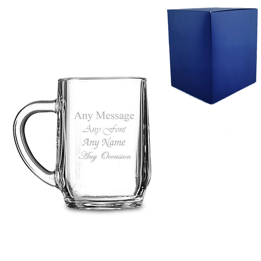 Personalised Engraved Haworth Beer Tankard 10oz Wedding Usher Godfather Birthday Image 1