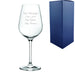 Engraved 470ml Aura Crystalite Goblet With Gift Box - The Gift Cabin UK