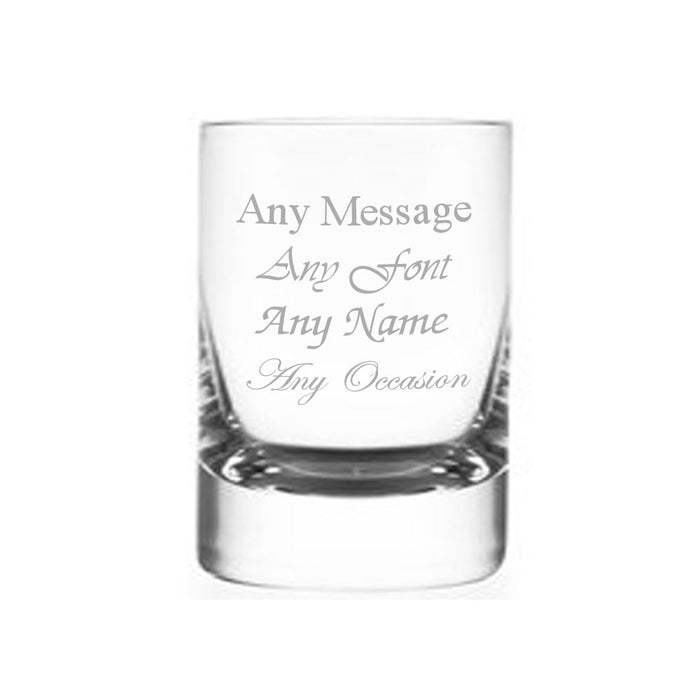 Engraved 50ml Round Hot Tot Shot - The Gift Cabin UK