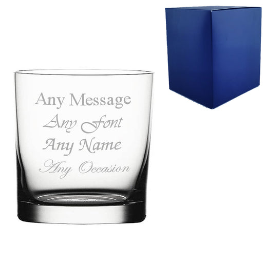 Engraved 240ml Toscana Whisky Tumbler With Gift Box - The Gift Cabin UK