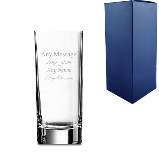 Engraved 290ml Bar Line High Ball With Gift Box - The Gift Cabin UK