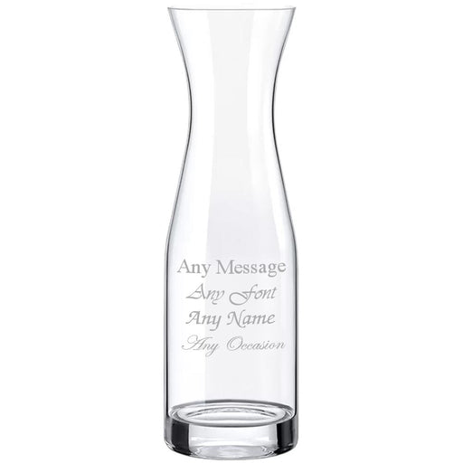 Engraved 1000ml Serl Water Wine Carafe - The Gift Cabin UK