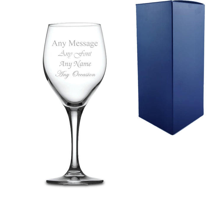 Engraved Primeur Goblet 11.25oz, With Gift Box - The Gift Cabin UK