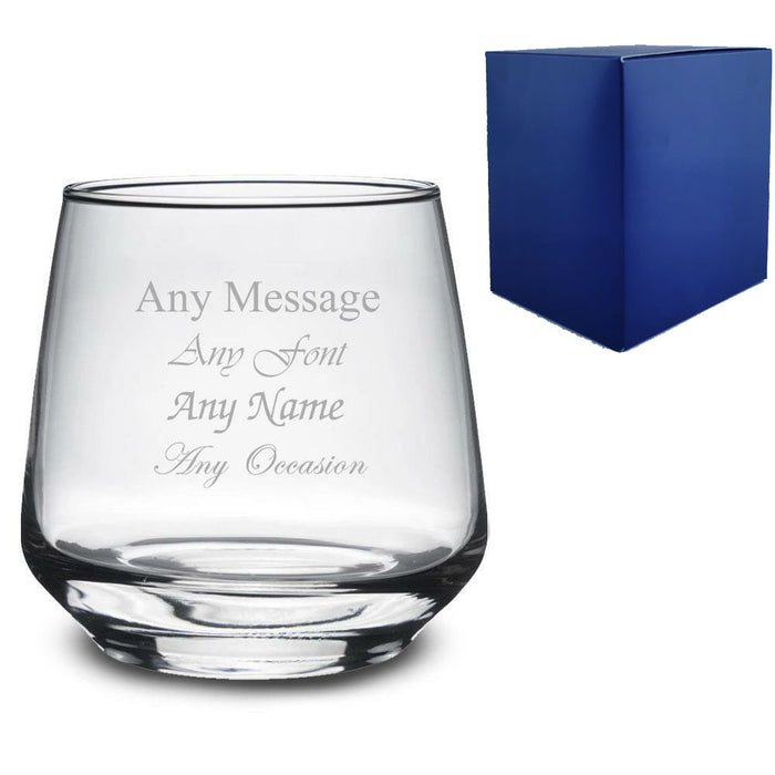 Engraved 345ml Tallo Whiskey Glass - The Gift Cabin UK