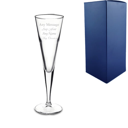 Engraved 160ml Ypsilon Champagne Flute With Gift Box - The Gift Cabin UK