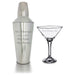 Engraved Cocktail Shaker with Strainer and Martini Glass - The Gift Cabin UK