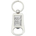 Engraved Rounded Edge Bottle Opener Keyring Image 2