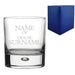 Engraved "Name of House Surname" Novelty Whisky Tumbler With Gift Box - The Gift Cabin UK