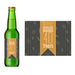 Beer Bottle Label with Cheers and Beers Birthday Design Image 1