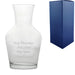 Engraved 1 Litre A Vin Carafe or Vase - The Gift Cabin UK