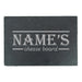 Engraved Rectangular Slate Cheeseboard with Name's Cheeseboard with Border Design - The Gift Cabin UK