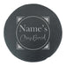 Engraved Round Slate Cheeseboard with Name's Cheeseboard with Circle Design - The Gift Cabin UK