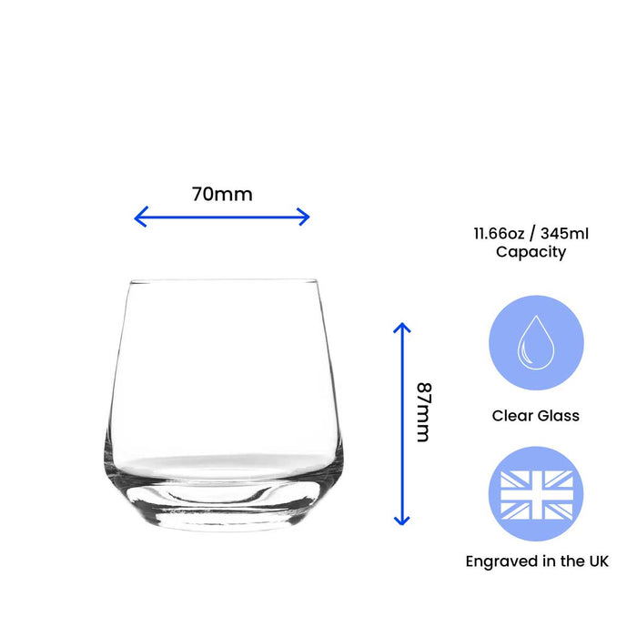 Engraved Mr and Mrs Whisky and Cocktail Set, Elegant Font - The Gift Cabin UK