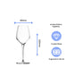 Engraved 430ml Inalto Tre Sensi Wine Glass Image 3