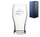 Engraved Pint Glass Name's Gamer Fuel Design, Gift Boxed, Personalise with any name for any gamer - The Gift Cabin UK