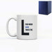 Printed Mug with For When Name Takes the L Design, Gift Boxed, Personalise with any name for any gamer - The Gift Cabin UK