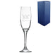 Engraved Any Message champagne flute, Gift Boxed - The Gift Cabin UK