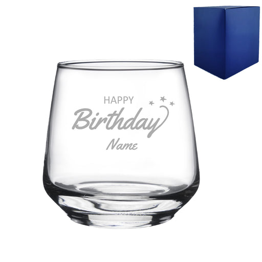 Engraved Happy Birthday Tallo Tumbler, Gift Boxed - The Gift Cabin UK