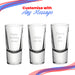 Engraved Shooter Shot Glass, 10oz/25ml, Any Message - The Gift Cabin UK