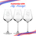 Engraved Allegra White Wine, 12.25oz/362ml Glass, Any Message - The Gift Cabin UK