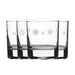 Engraved Snowflake Pattern Whiskey Glass Set of 4 11.5oz Glasses - The Gift Cabin UK