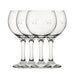 Engraved Dog Pattern Gin Balloon Set of 4 22.5oz Glasses - The Gift Cabin UK