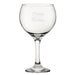 Happy 40th Birthday Modern Design - Engraved Novelty Gin Balloon Cocktail Glass - The Gift Cabin UK