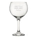 I Have Mixed Drinks About Feelings - Engraved Novelty Gin Balloon Cocktail Glass - The Gift Cabin UK