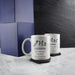 Mr and Mrs Mug Set, Elegant Font Design, Ceramic 11oz/312ml Mugs - The Gift Cabin UK