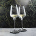 Engraved Mrs and Mrs Sublym Wine Glasses, 15.8oz/450ml, Elegant Font - The Gift Cabin UK