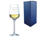 Engraved Crystal Wine Glass, Sublym Small 250ml Glass, Gift Boxed - The Gift Cabin UK